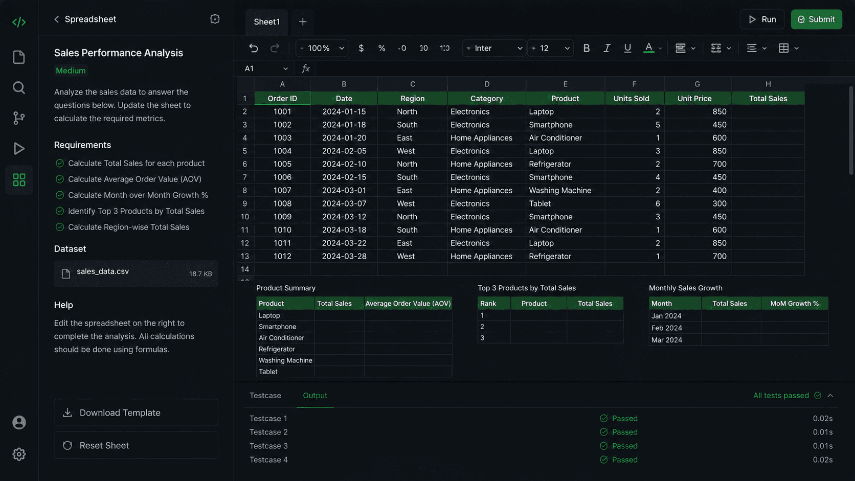 Spreadsheet